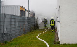 Container-Brand: Kripo geht von Unfallgeschehen aus