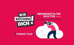 Wir suchen Dich für [FORMAT.FILM] als Kameramann/Kamerafrau