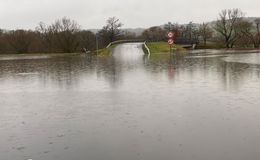 Intensiver Regen lässt Wasserstände in ganz Hessen schnell steigen