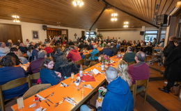 Weihnachtsfeier für Obdachlose und Alleinstehende - ein Angebot der Caritas