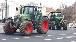 Am Montag: Traktoren-Demo mit 1.000 Fahrzeugen angemeldet