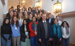 Empfang für Teilnehmende der 11. Internationalen Winteruniversität