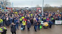 Bauernprotest: 500 Traktoren legen Verkehr lahm - Hohe Aufmerksamkeit