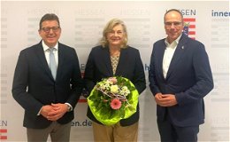 Innenminister Peter Beuth verabschiedet Margarete Ziegler-Raschdorf
