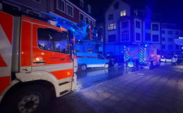 Gasaustritt an einer Gaststätte - Feuerwehr Fulda im Einsatz