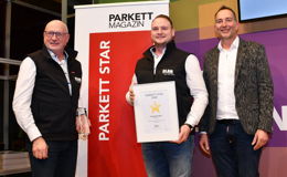 Fußboden Blum wird mit Parkett Star und Zukunft Boden Award ausgezeichnet