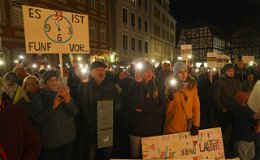 1.500 Menschen setzen ein eindrucksvolles Zeichen gegen Rechtsextremismus