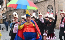 Regen macht den Alsfelder Karnevalisten keinen Strich durch die Rechnung
