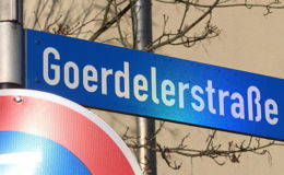 Ab Montag: Goerdelerstraße bis zum 12. April voll gesperrt