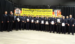 100 Einsätze absolviert: Jahreshauptversammlung der Freiwilligen Feuerwehren