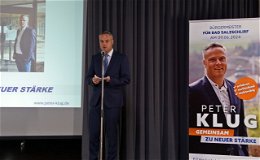 Bürgermeisterkandidat Peter Klug stellt sich der Herausforderung