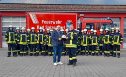 Feuerwehr Bad Salzschlirf erhält neue Feuerwehrhelme
