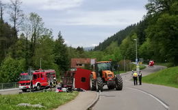 29 Verletzte bei Maiwagen-Unfall in Südbaden