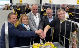 Neubau des "grünen" Zustellstützpunktes der Deutschen Post eröffnet