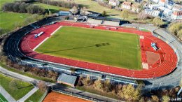 Stadionumbau in der Johannisau: Vorerst keine Rasenheizung geplant