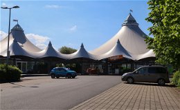 Schluss mit Zelten: Tankstelle und Tegut werden für 12 Millionen Euro neugebaut