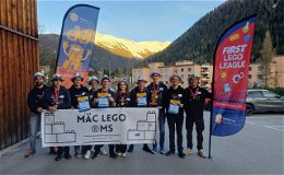 Mäc Lego RMS überzeugt im D-A-CH-Finale der First-Lego-League in Davos