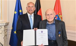 Hohe Auszeichnung für Ortsvorsteher Heinrich Stiebing aus Oberjossa