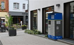 Abholstation für Ausweise und Co.: Neue Zuse-Box in der Rathausgasse