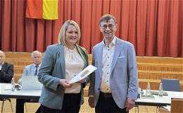 Dana Hauke (CDU) offiziell vereidigt: "Ein emotionaler Moment für mich"