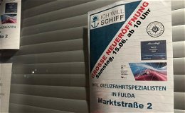 Juwelier Schröder mit Trauring-Studio - Neues Reisebüro "Ich will Schiff"
