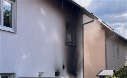 Nach Brand von Doppelhaushälfte: Kripo veröffentlicht neue Details