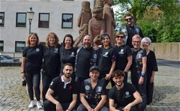 Zum dritten Mal bei der Caritas in Fulda: "Barber Angels" frisieren kostenlos