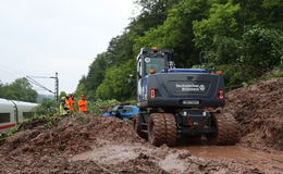 Hochwasser in Süddeutschland: THW-Kräfte weiterhin im Einsatz