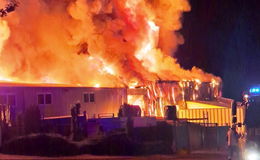 Nach Großbrand in Lagerhalle: Kriminalpolizei veröffentlicht neue Erkenntnisse