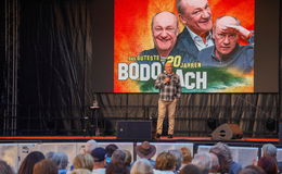 "Auf Welttournee in Deutschland": Comedian Bodo Bach im Museumshof