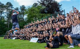 Fußballcamp der VR-Bank Fulda: 158 Jungs und Mädels starten so richtig durch