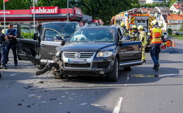 Einsatz für die Rettungskräfte: Zusammenstoß zwischen zwei Pkws