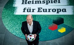 Scholz zum Start der Fußball-EM: «Je bunter, desto besser»