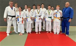 Starkes Turnierergebnis - zehn Medaillen für Fuldaer Judokas