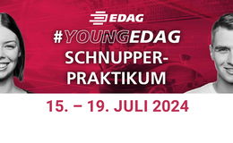 EDAG Group lädt zum Schnupper-Praktikum ein.