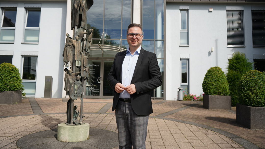 Bürgermeister Christopher Gärtner (CDU) So verlief seine erste Woche