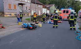 Motorradunfall in der Stockhäuserstraße: Fahrer schwer verletzt