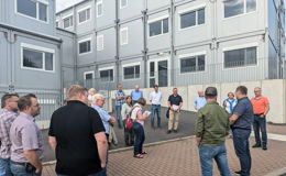 SPD-Kreistagsfraktion auf Sommertour: Neubau der Lichtbergschule besucht