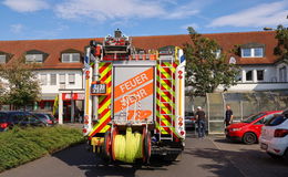 Feuerwehr am Rosengarten: Qualmender Aufzug löst Einsatz aus