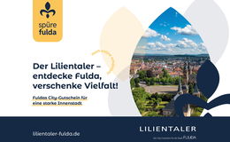 Entdecken Sie den neuen digitalen Fuldaer City-Gutschein "Lilientaler"