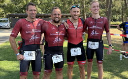 1. Damenmannschft schafft Aufstieg in die Erste Hessische Triathlon-Liga