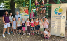 Rotary Club unterstützt die Grundschule Roth mit der Initiative "gesundekids"