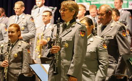 Das Heeresmusikkorps begeistert in der Orangerie