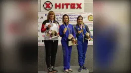 Daniela Vogelbacher gewinnt Doppel-Silber bei EM