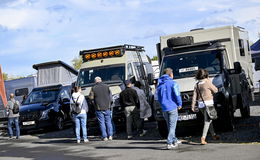 70 Top-Aussteller auf der Camper & Vans locken jede Menge Besucher