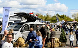 "Camper & Vans" lockt am Sonntag bei schönem Wetter die Massen