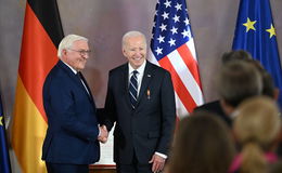 US-Präsident Biden mit höchster deutscher Ehrung ausgezeichnet