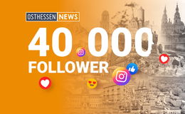 OSTHESSEN|NEWS erreicht 40.000 Follower auf Instagram