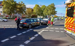 Unfall im Kreuzungsbereich in Horas: Rote Ampel übersehen