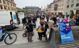 Starkes Zeichen gegen Hass und Intoleranz - "Naziaufmarsch stoppen!"